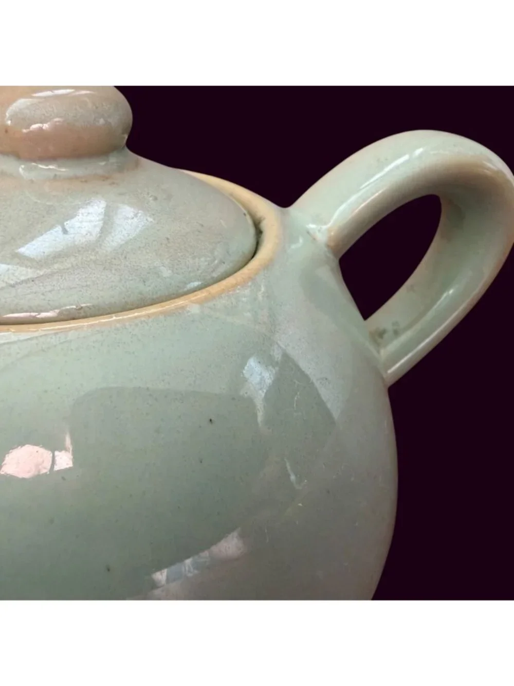 Pier 1 Farmhouse Chic Cottagecore Small Stoneware Teapot